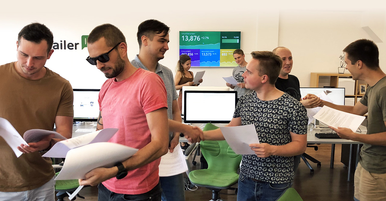 MailerLite team working on GDPR