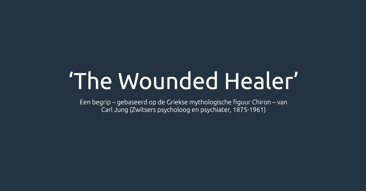 'The wounded healer' - de twee kanten van liefde