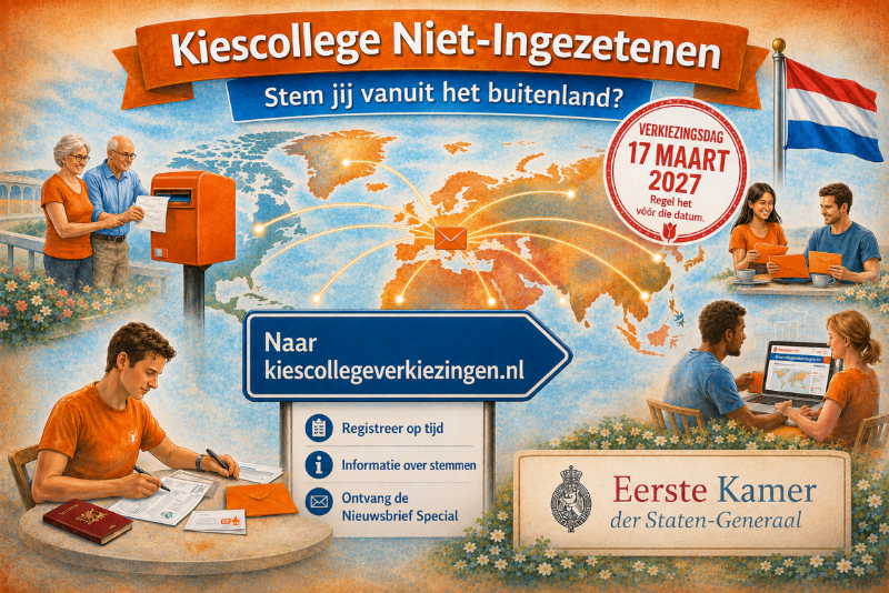 Vragen over stemmen vanuit het buitenland