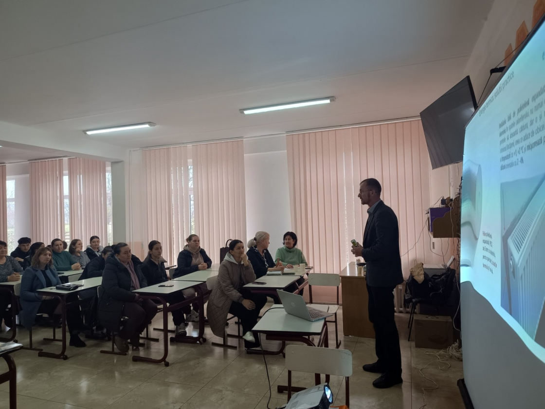 Participants in the information session