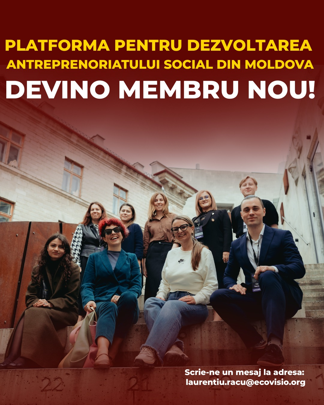 Vizual despre oportunitatea de a deveni membru PDES