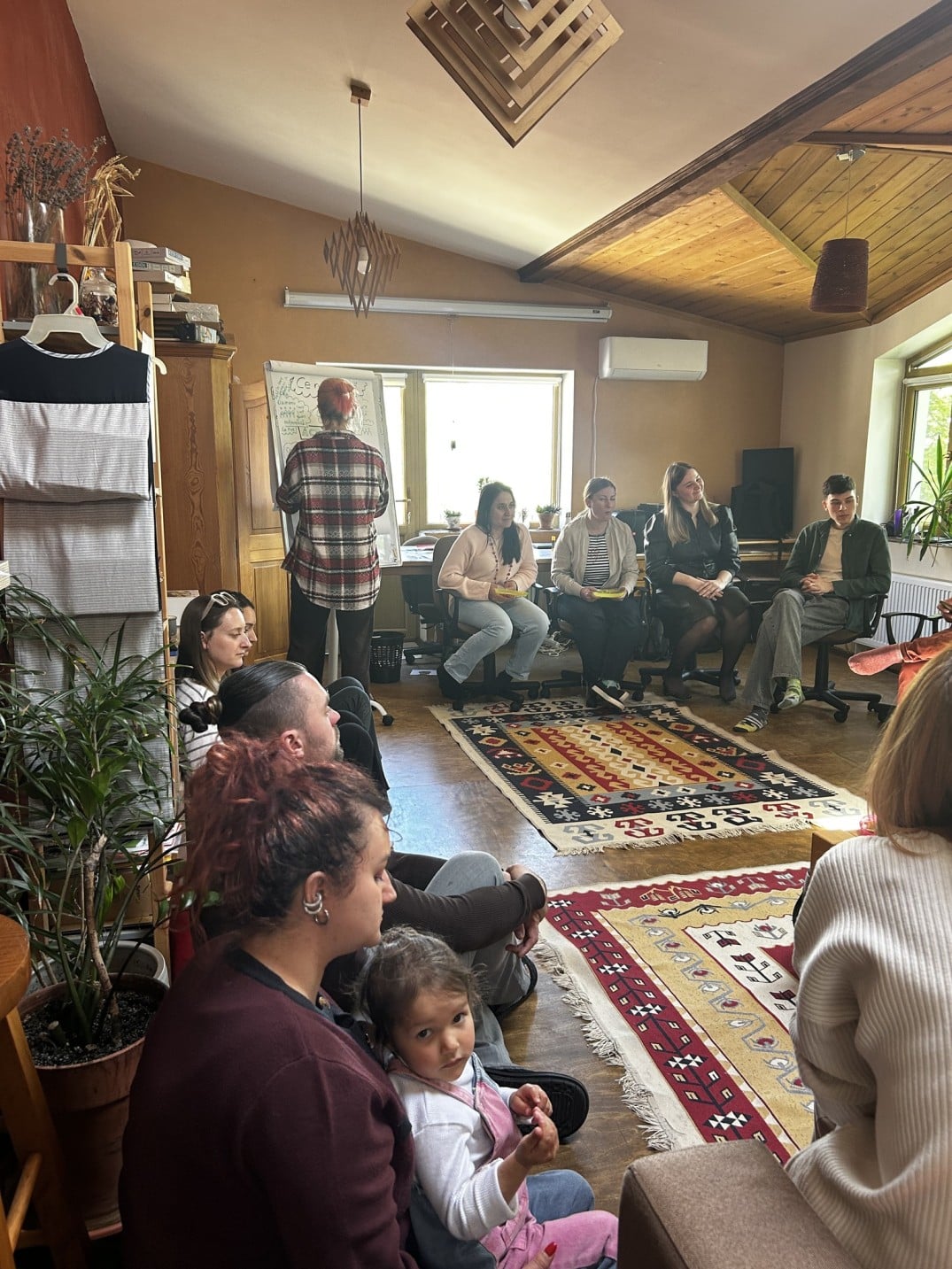 Photo of visitors at the EcoVisio Open Doors Day