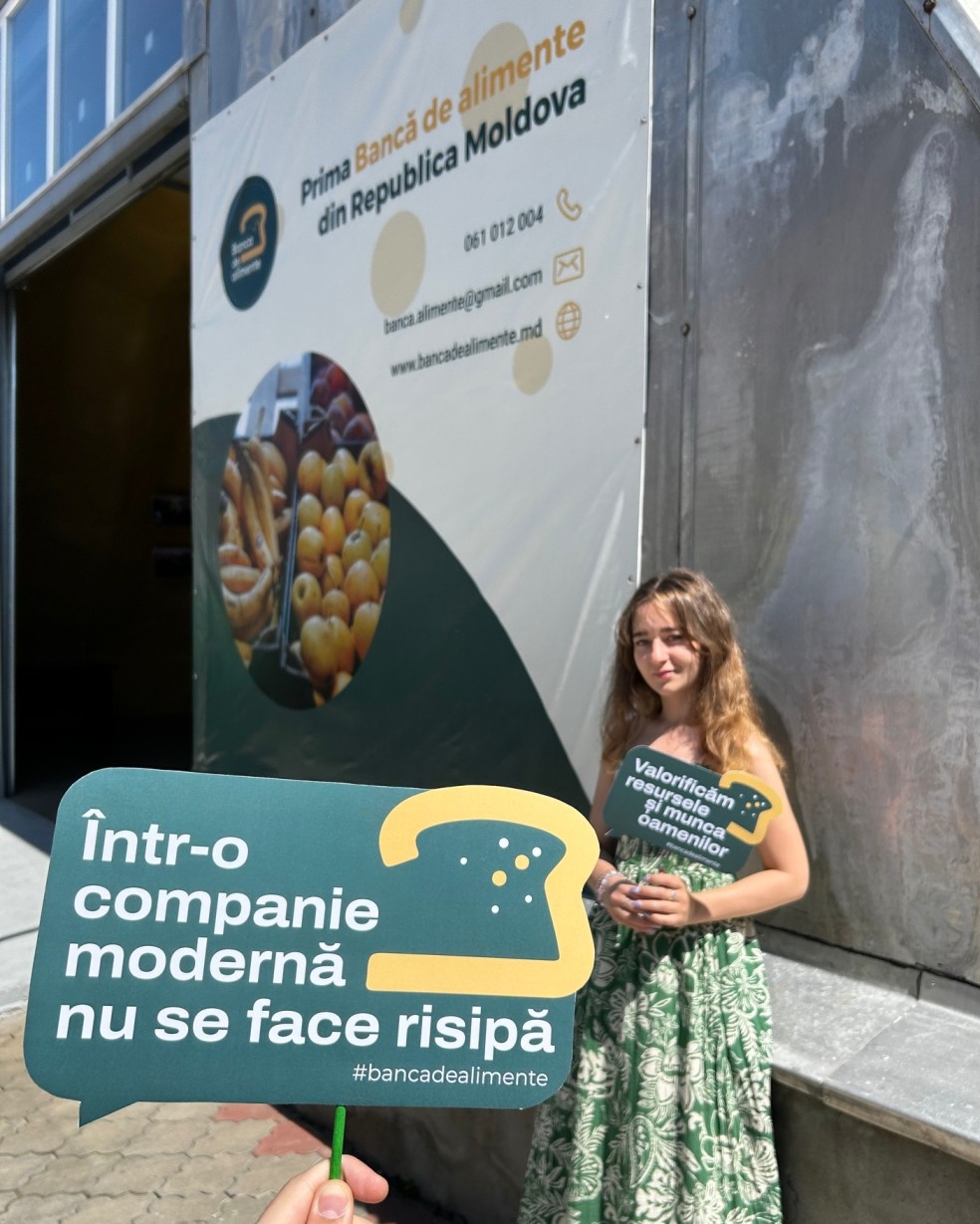 Команда EcoVisio на мероприятии Банка Продовольствия