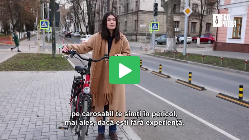 Видео «Кишинев на велосипеде»