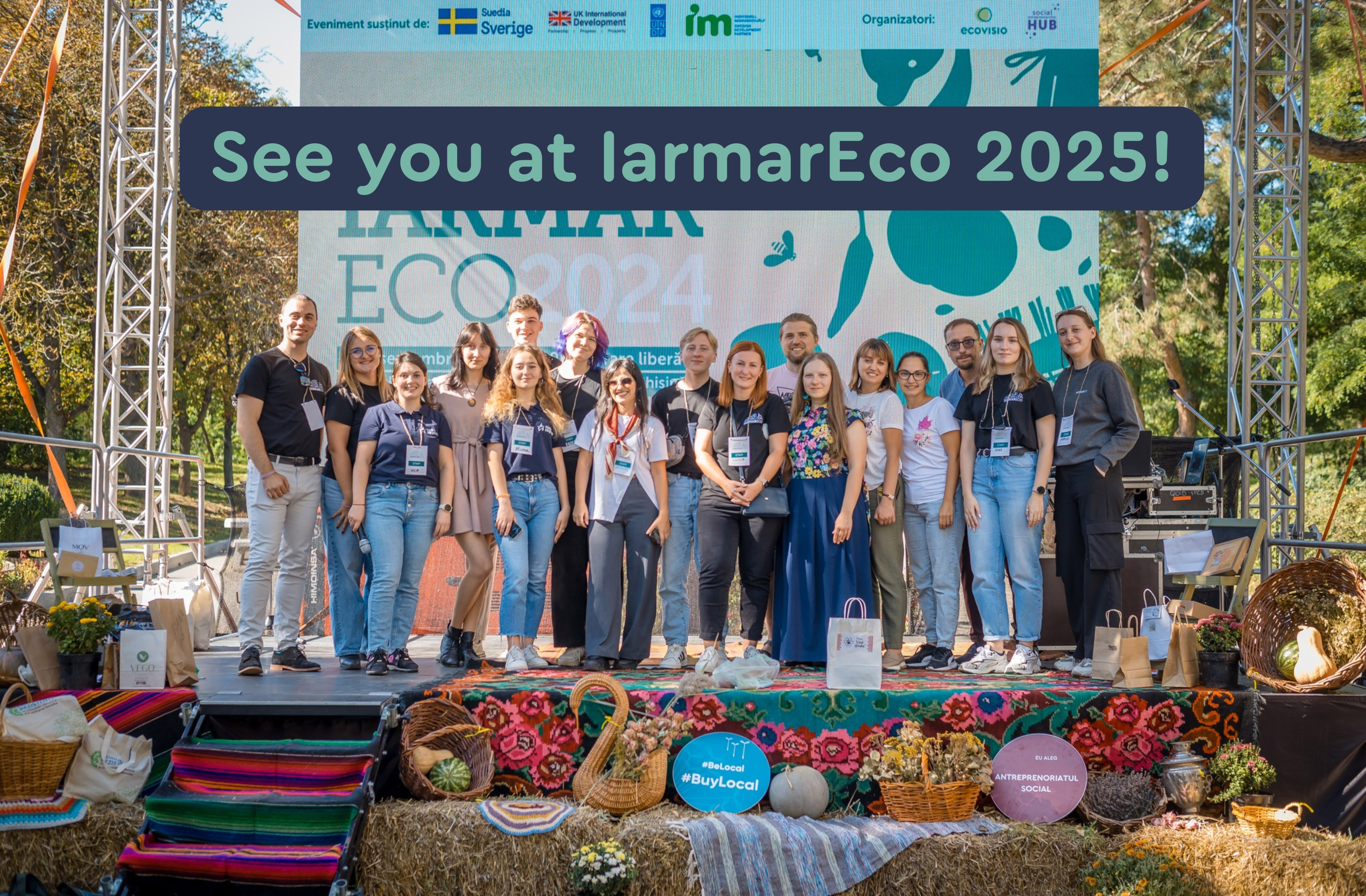 EcoVisio team at IarmarEco 2024