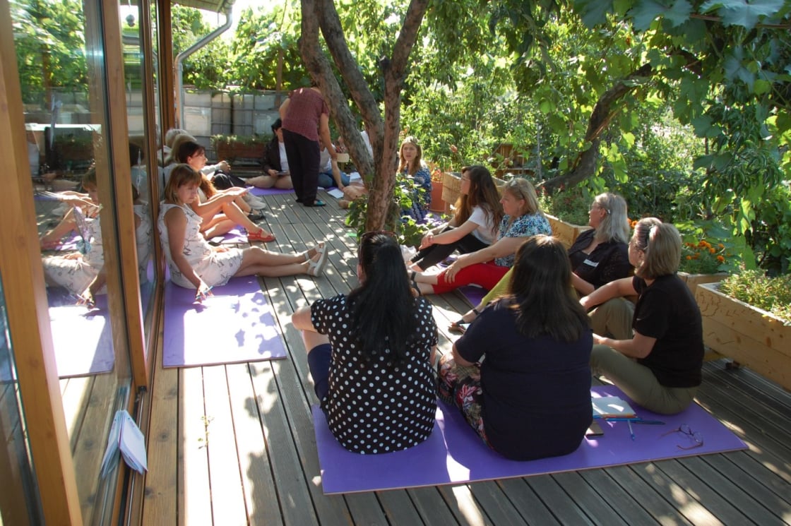 Участницы тренинга для учителей