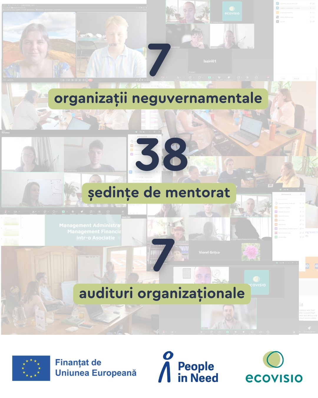 Визуал про статистику по результатам проекта