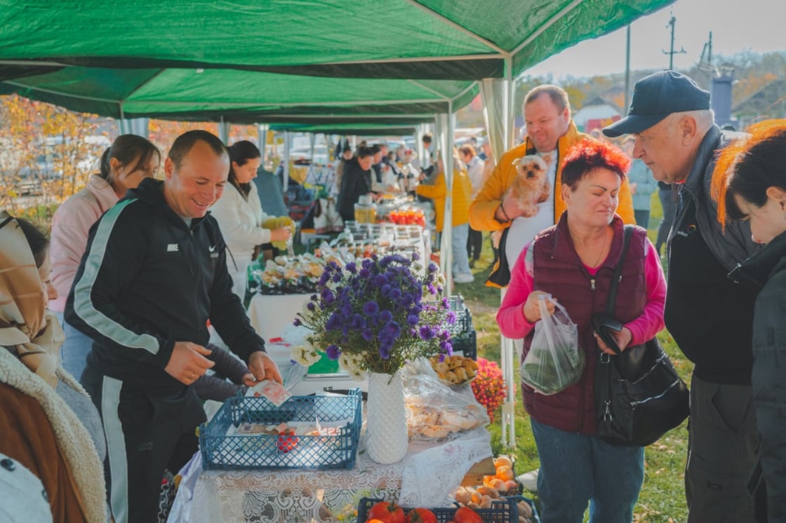 Visitors at Potato Festival