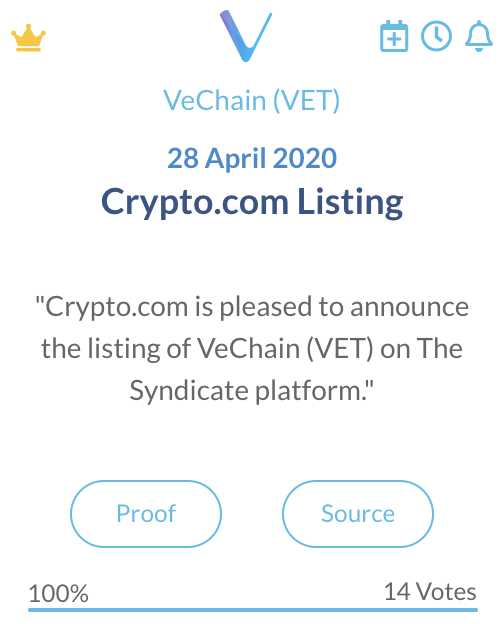 VeChain (VET)