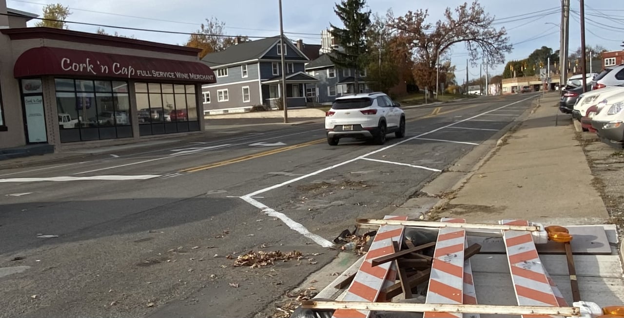 Lansing Ave not under construction