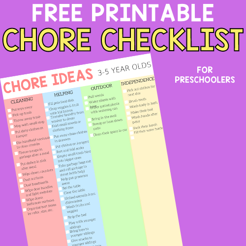 36 Chores For 4 Year Olds Set Them Up For Success Just Simply Mom