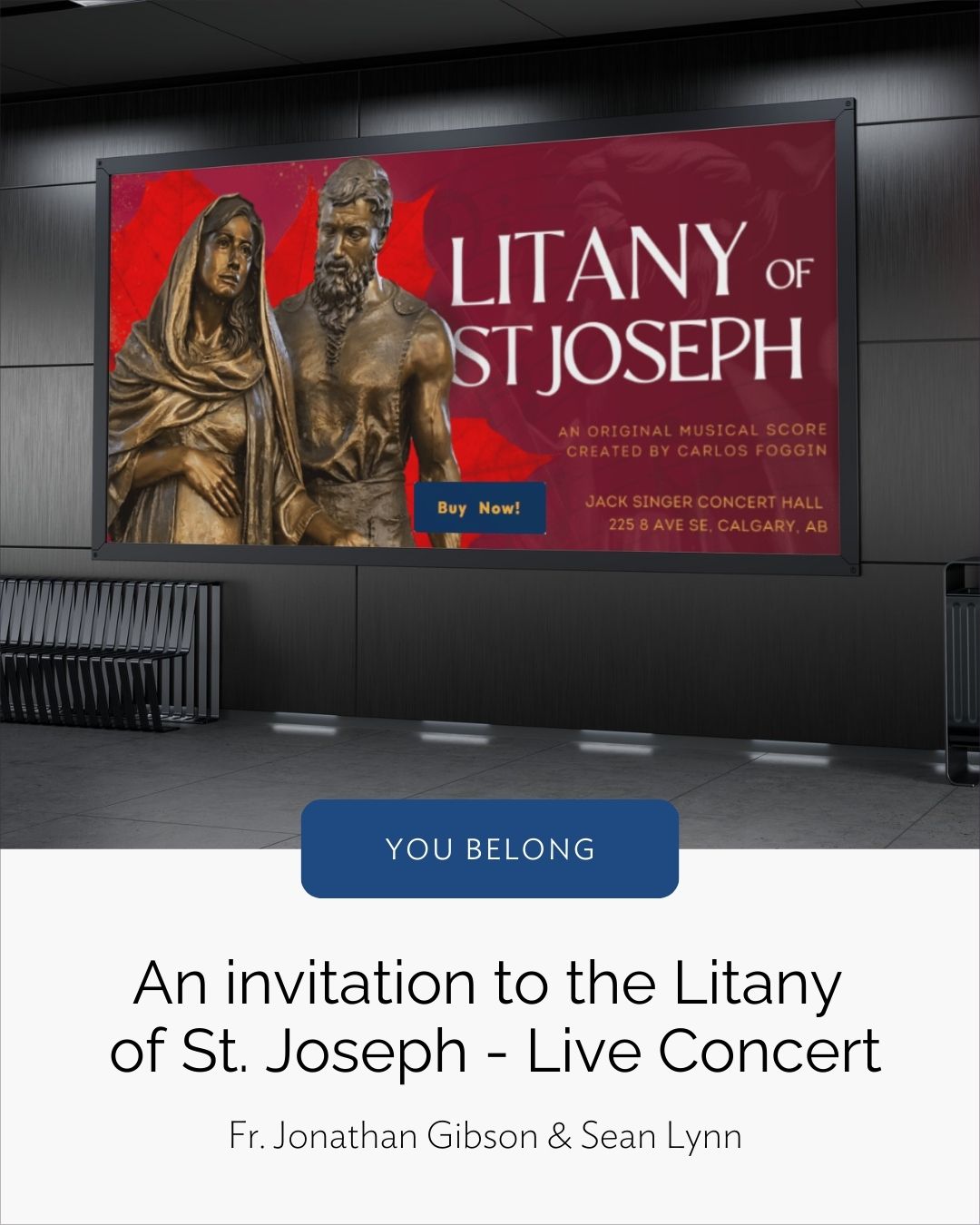 Litany of St. Joseph Live Concert