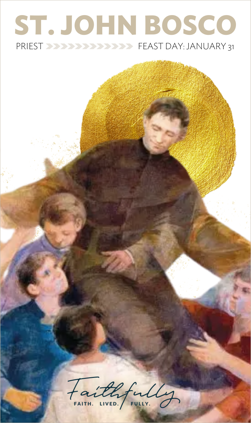 St. John Bosco, pray for us