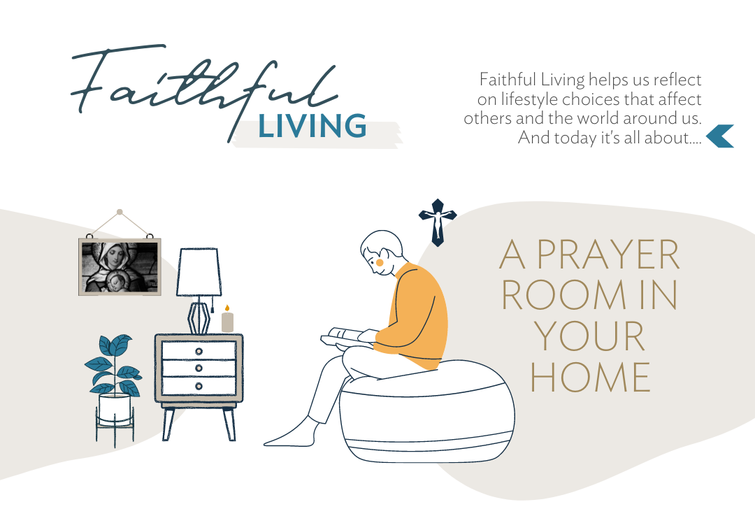 A prayer room in your home