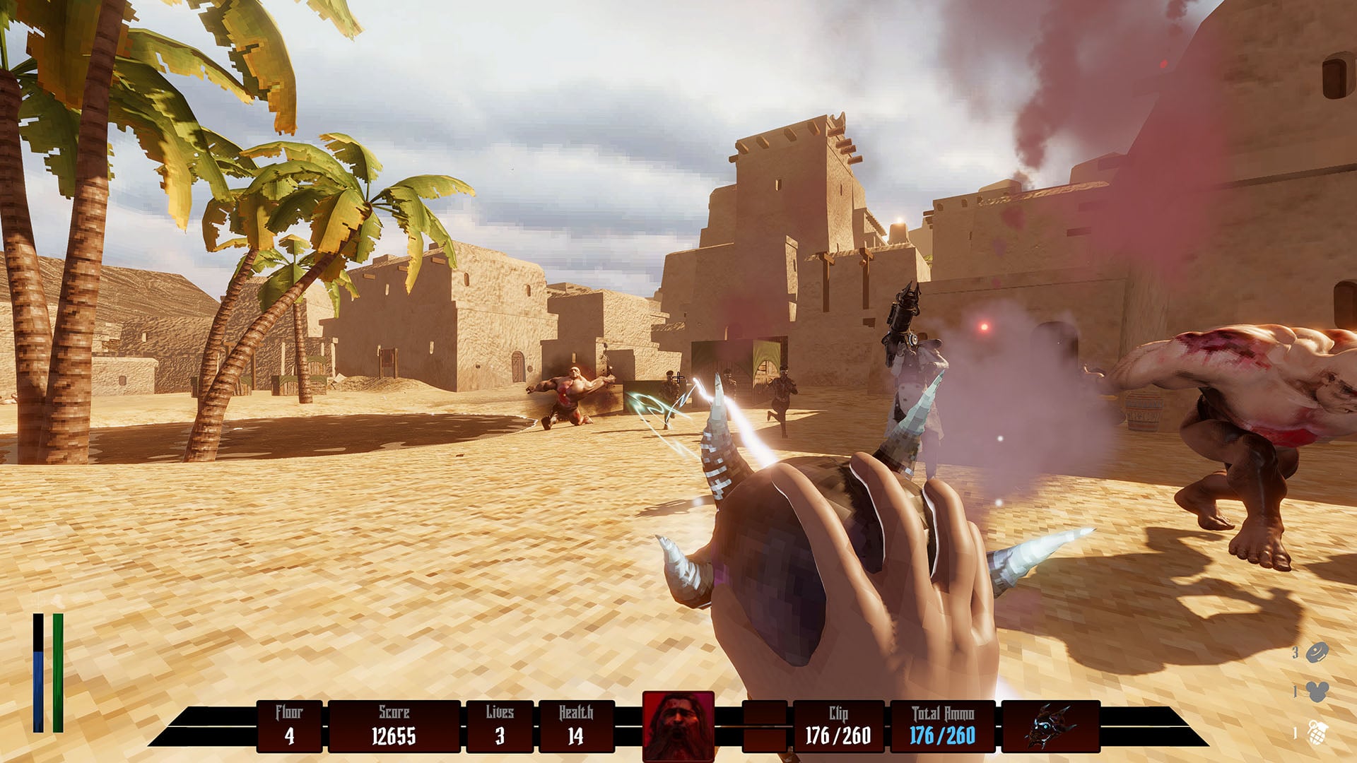 Darkenstein 3D - desert combat