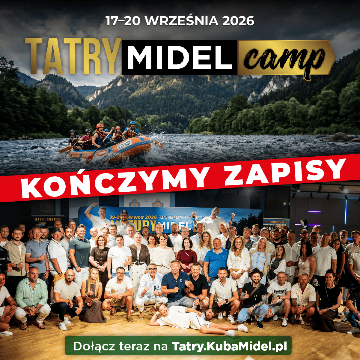 Kończymy zapisy na Midel Camp Tatry