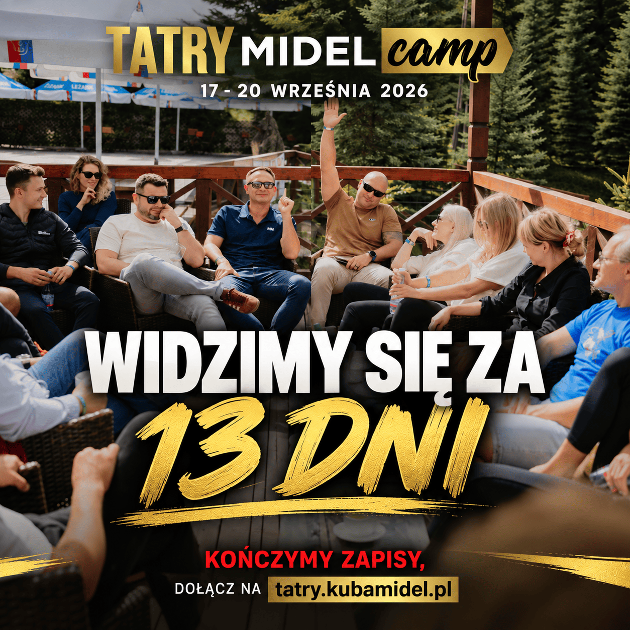 Midel Camp Tatry już za niespełna 13 dni