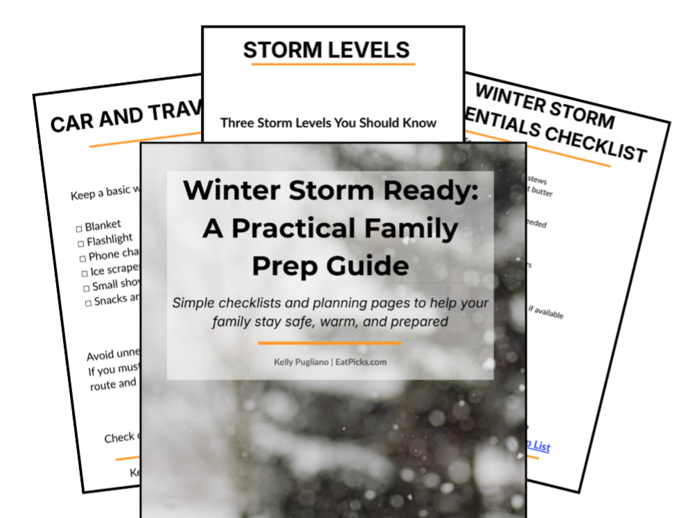 How to Prepare for Winter Storm- The Ultimate Guide! | Eat Picks