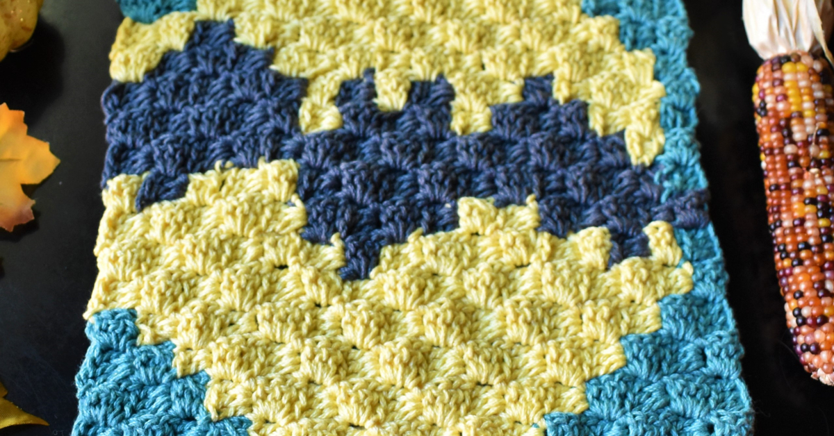 Free Baby Yoda C2C Blanket Pattern Download