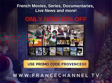 30% discount for the France Channel with promo code PROVENCE30