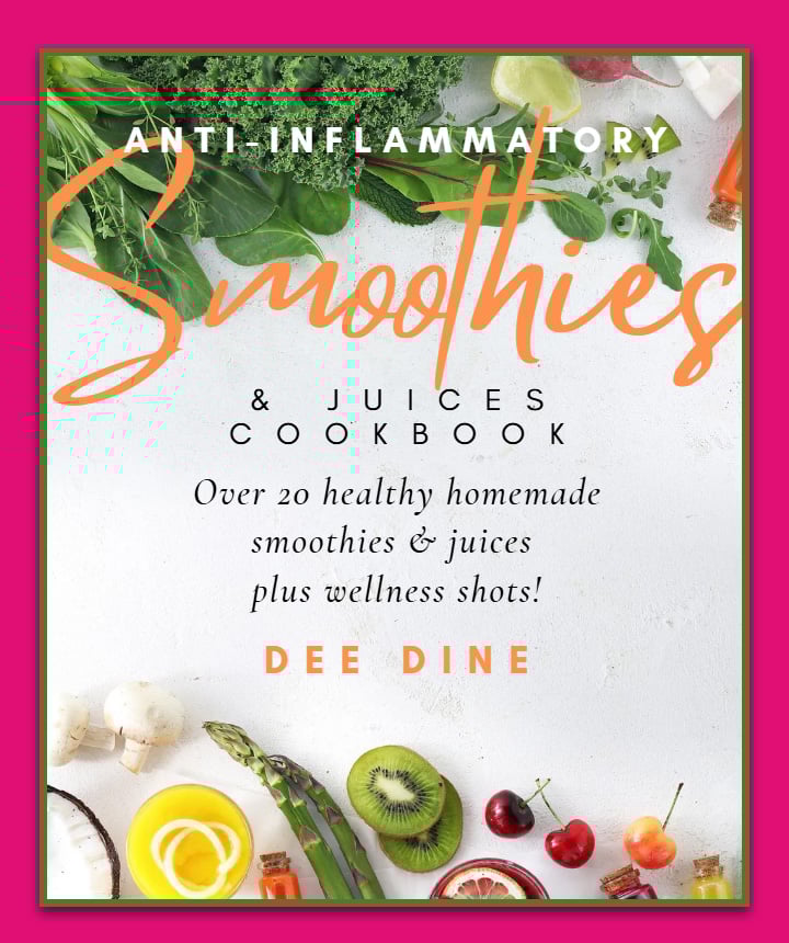 Buy this anti-inflammation smoothie ebook with bonus juices and shots recipes