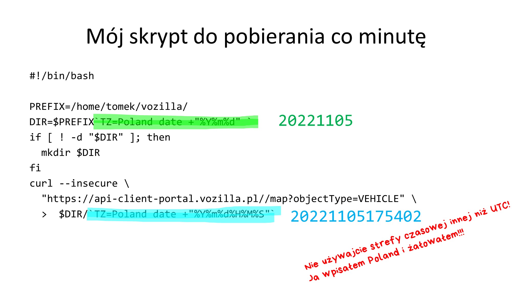 zła praktyka