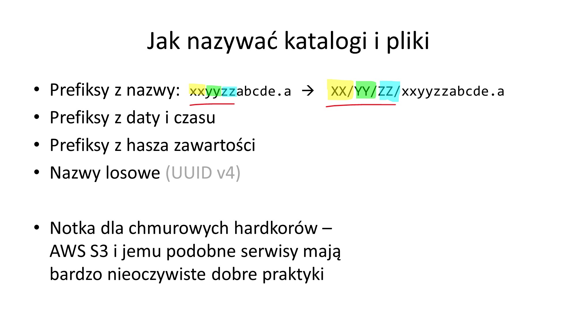 nazywanie