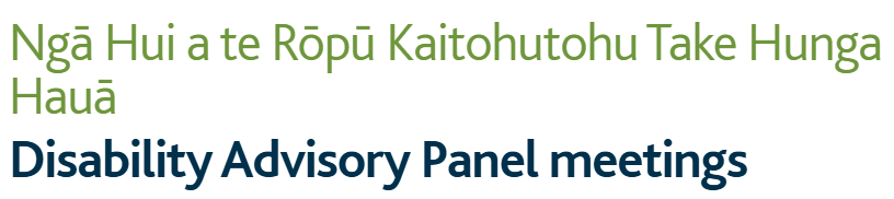 Heading text in both te reo Māori and English. The Māori heading reads 