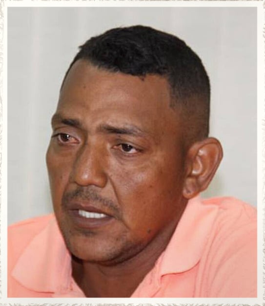 Edilberto Lambraño, padre de Karen Dayana