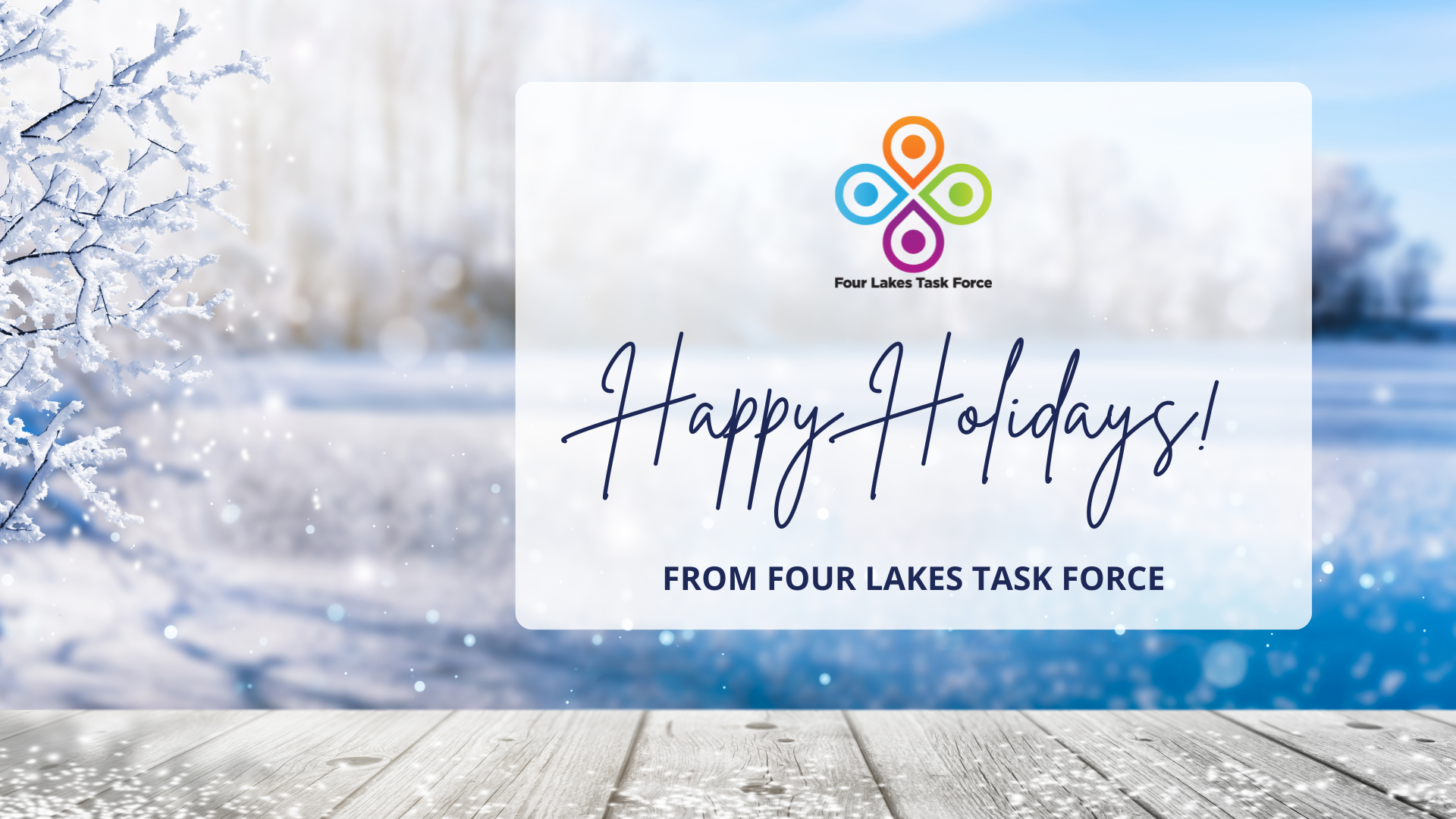 Four Lakes Task Force News Flash