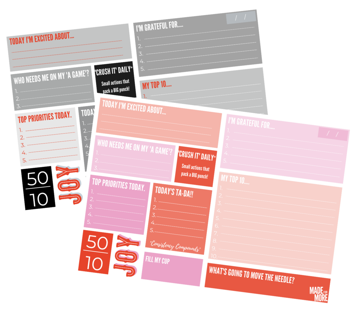 'Crush It' Daily™ planner