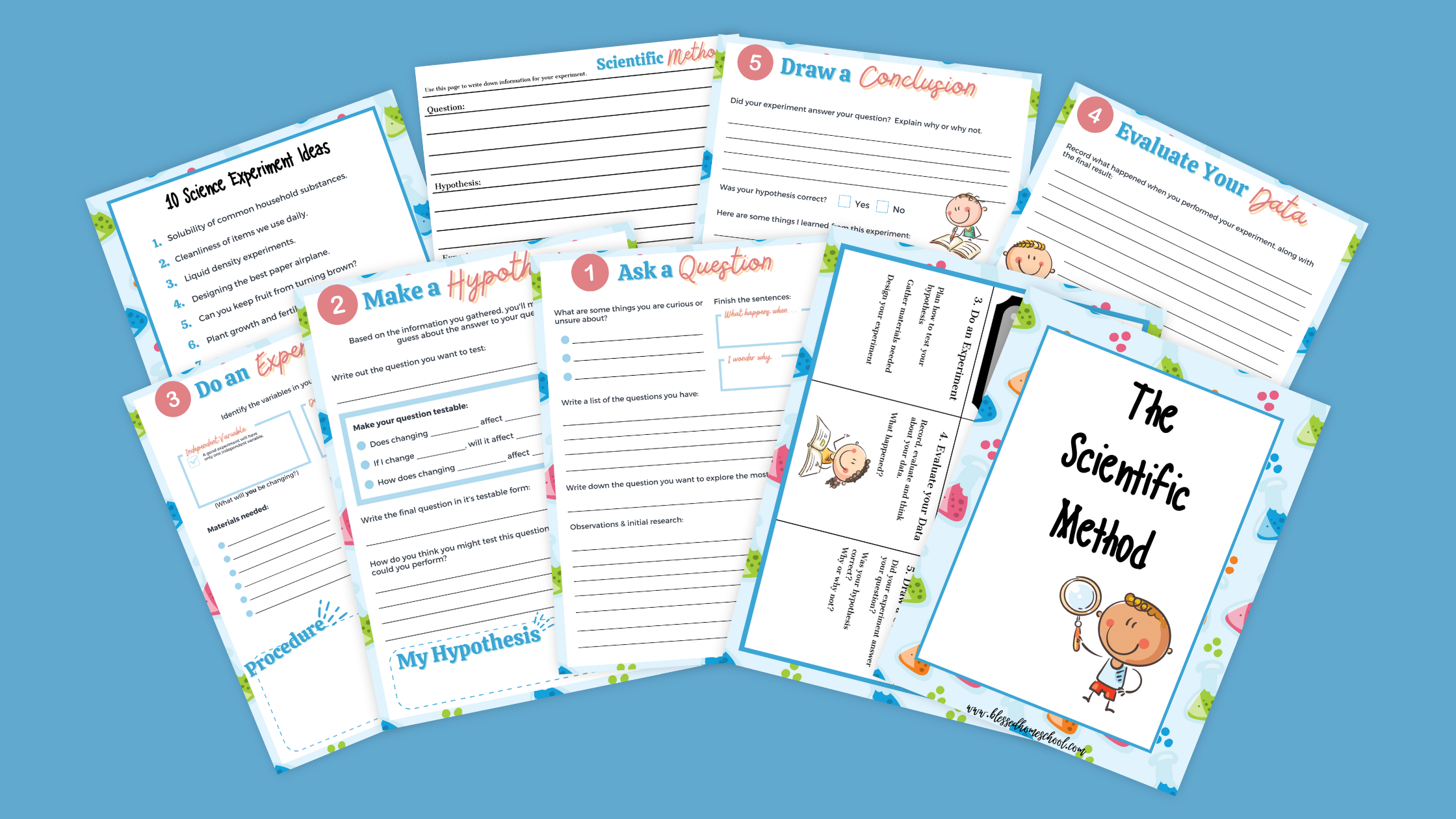 science experiment template printable