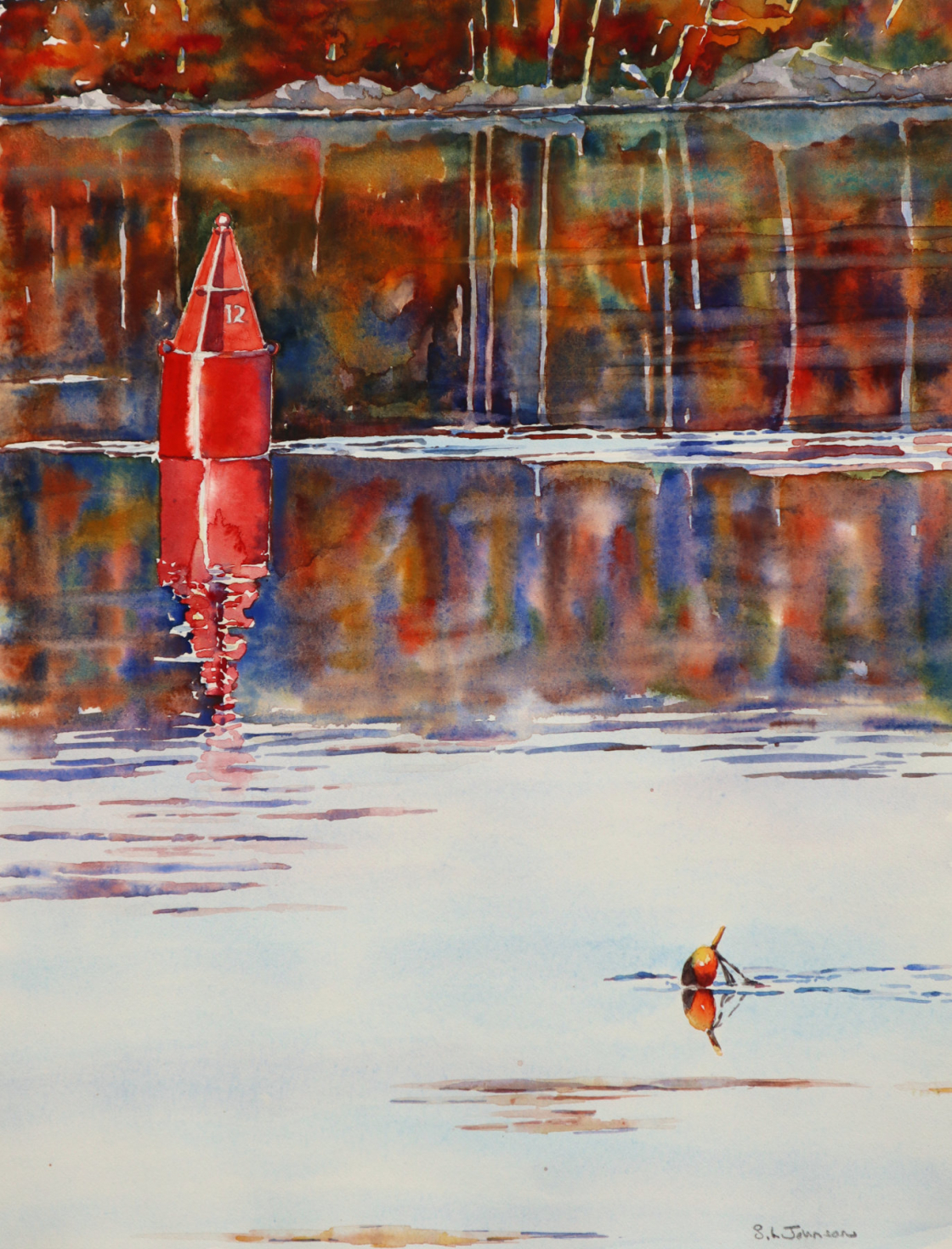 Fall Into Winter On The Damariscotta: New Paintings From Quiet Moments ...