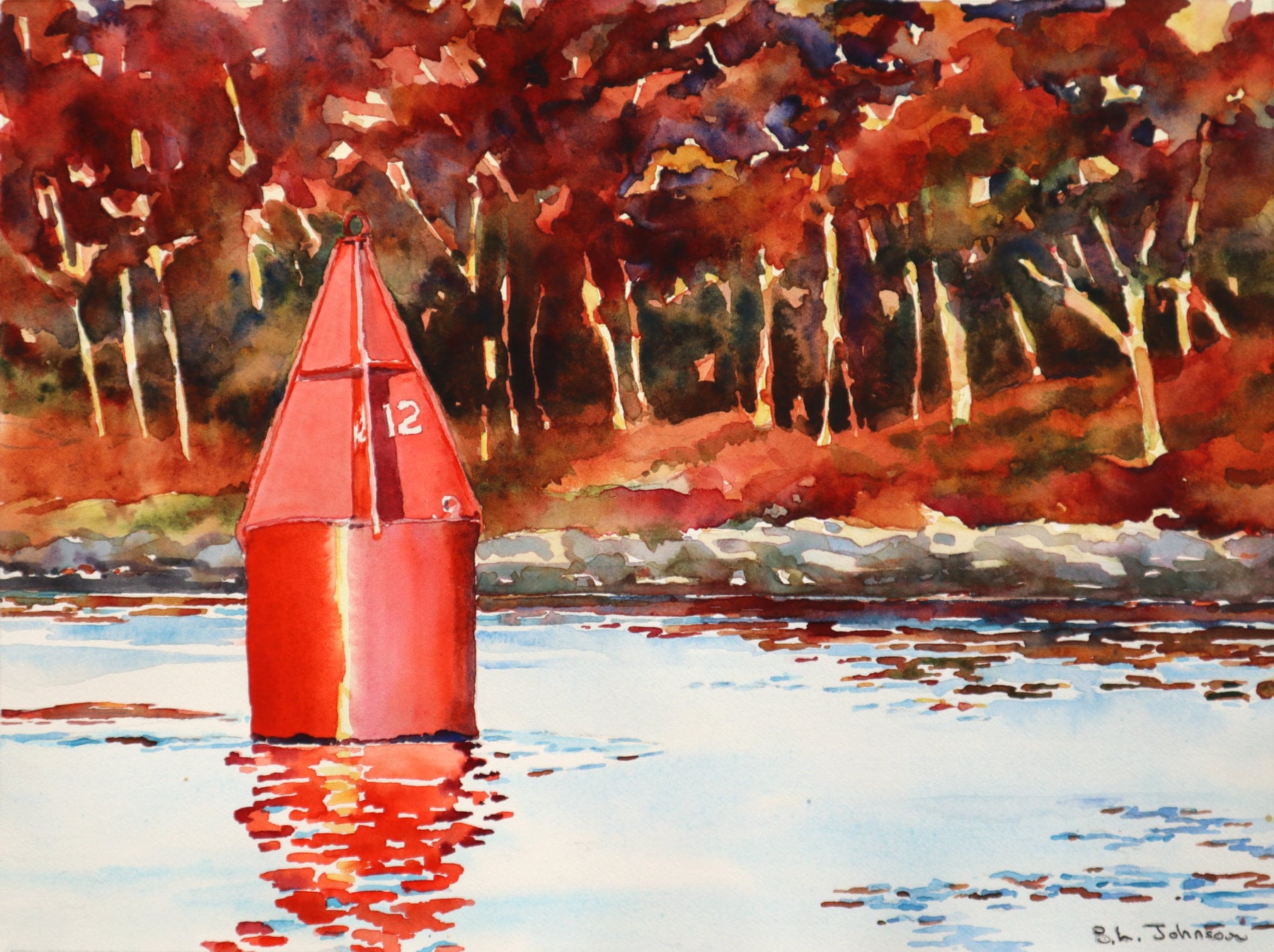 Fall Into Winter On The Damariscotta: New Paintings From Quiet Moments ...
