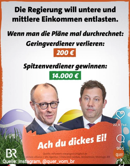 Screenshot vom Instagram-Account