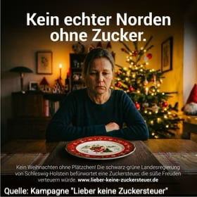 Rechteinhaber: Bundesvereinigung der Deutschen Ernährungsindustrie e.V., abgerufen am 26.05.2026 von https://www.lieber-keine-zuckersteuer.de/motive