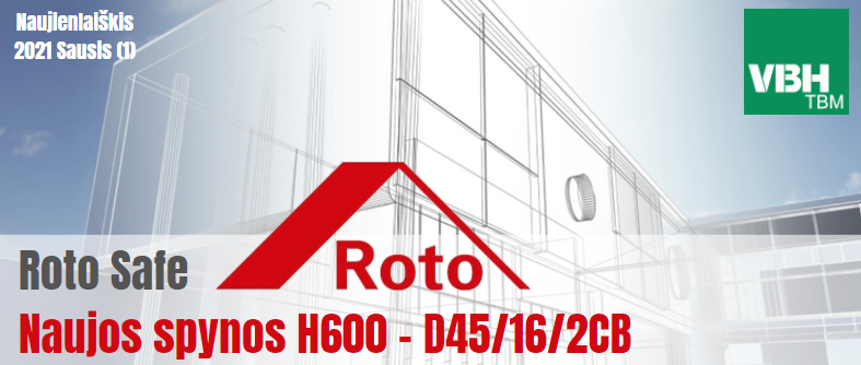 Roto Safe - NAUJOS SPYNOS