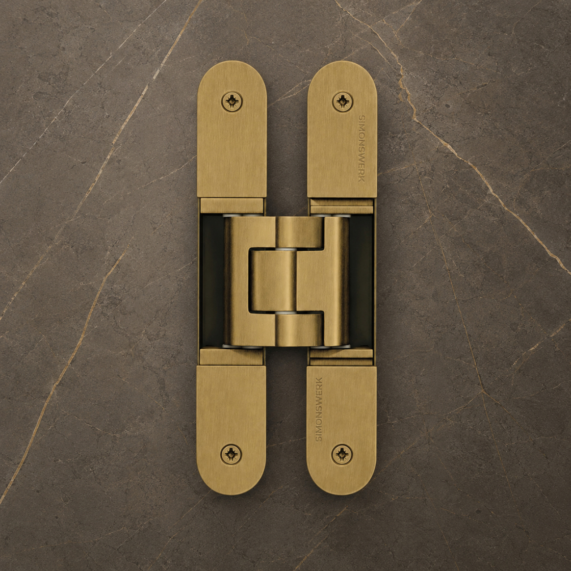 🔔 SIMONSWERK NAUJIENA - „TECTUS“ su „Antique Brass Hairline“ apdaila!