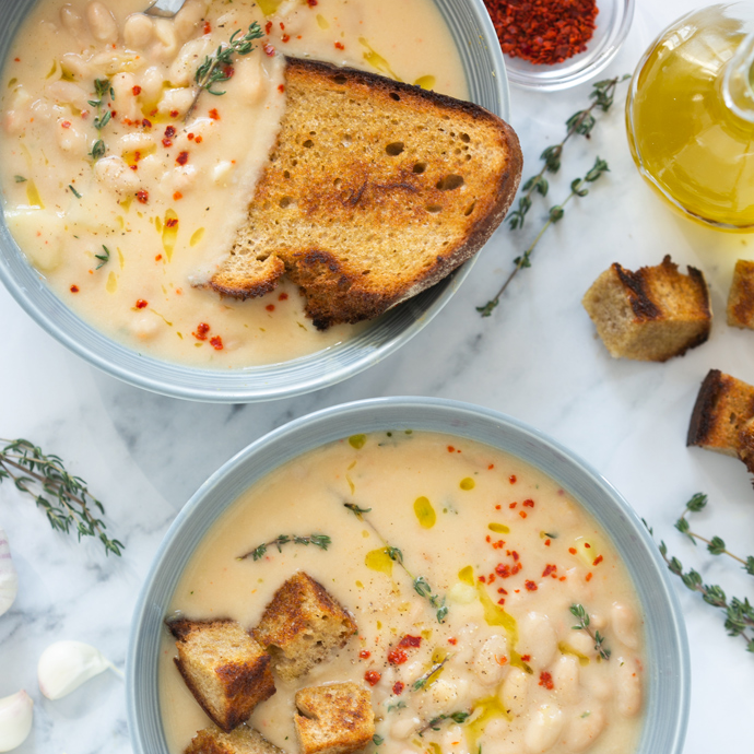 cannellini bean soup.