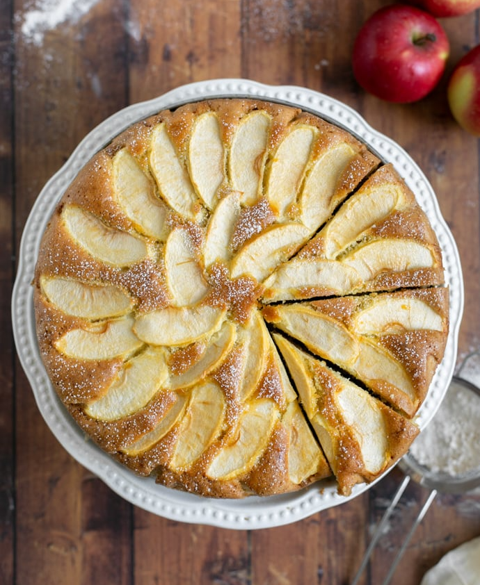 apple cake.