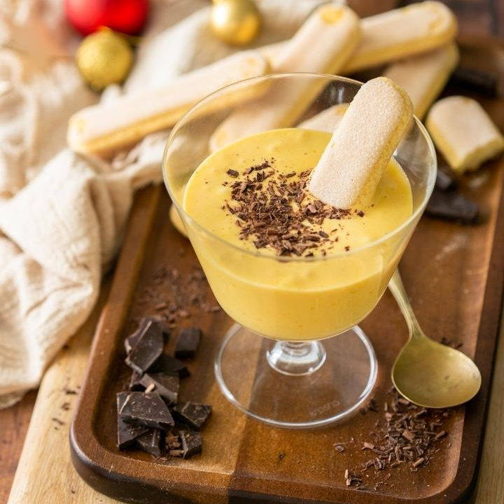zabaglione cream.