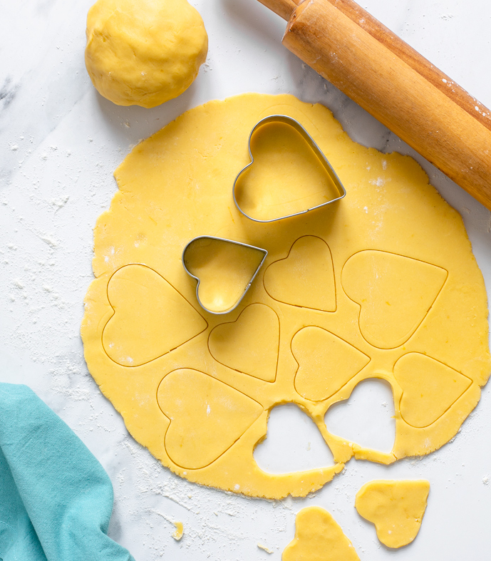 pastry dough.