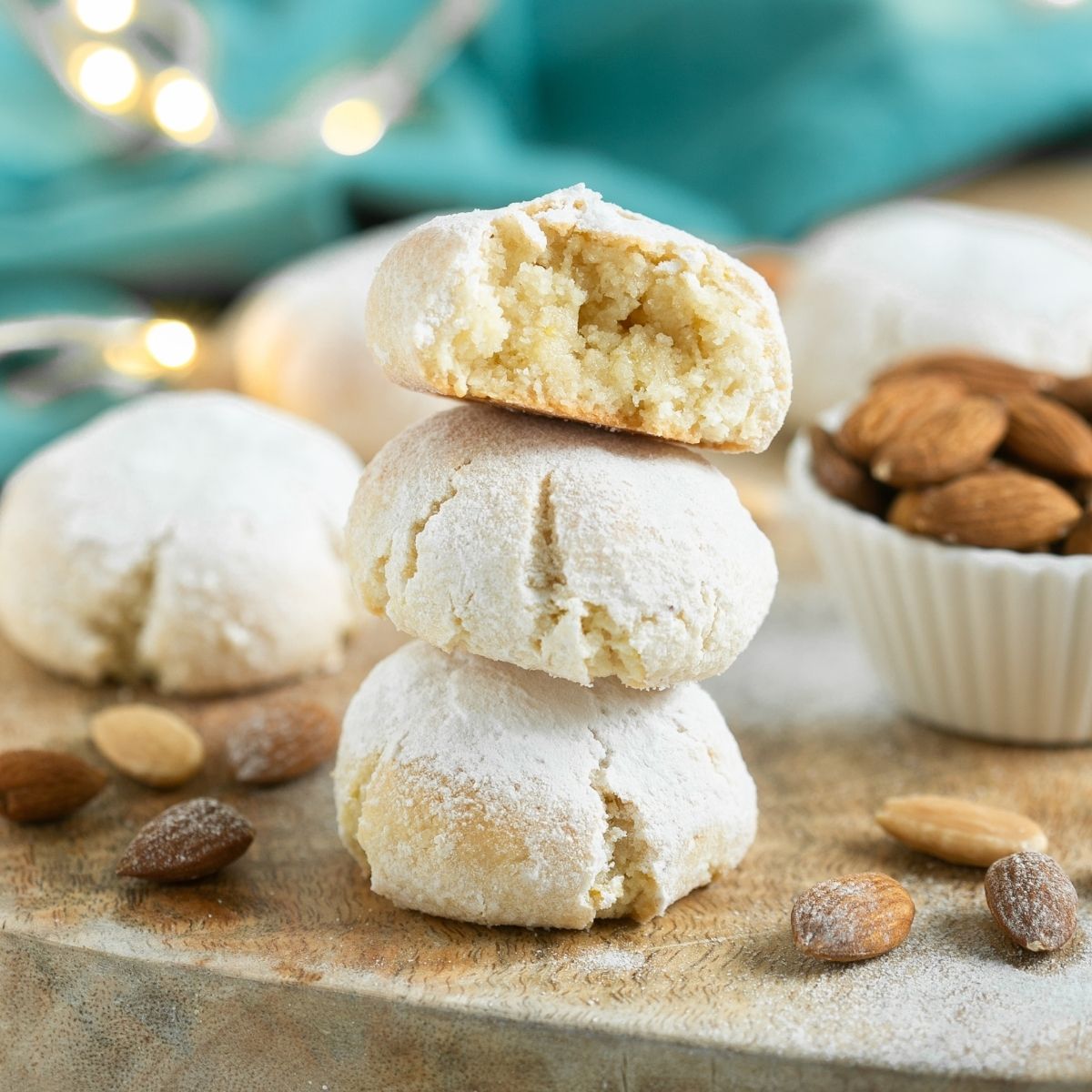 Italian almond cookies.