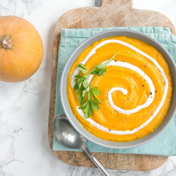 pumpkin soup.