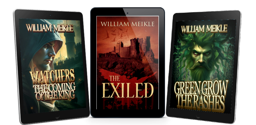 Get Scottish dark Fantasy novel THE EXILED free