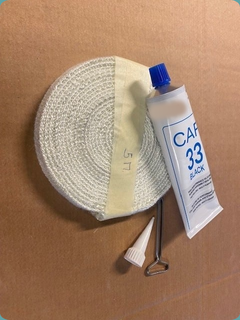 Rol hittebestendige dichting met lijm