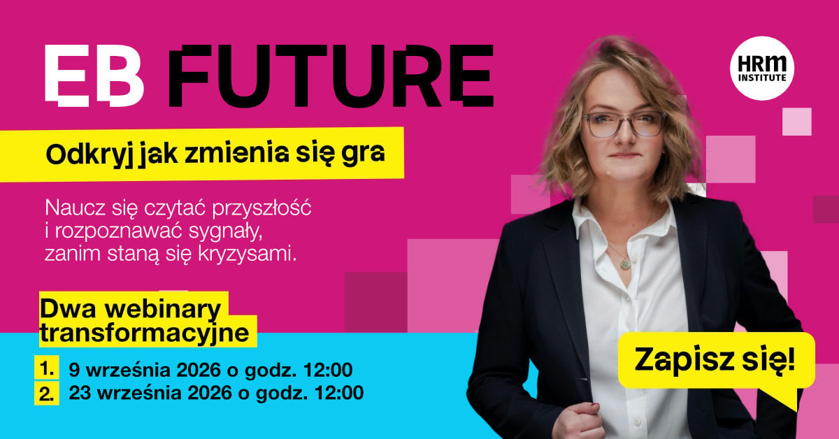 Dwa webinary EB FUTURE - 9 i 23 września 2026 roku o godz. 12:00.
