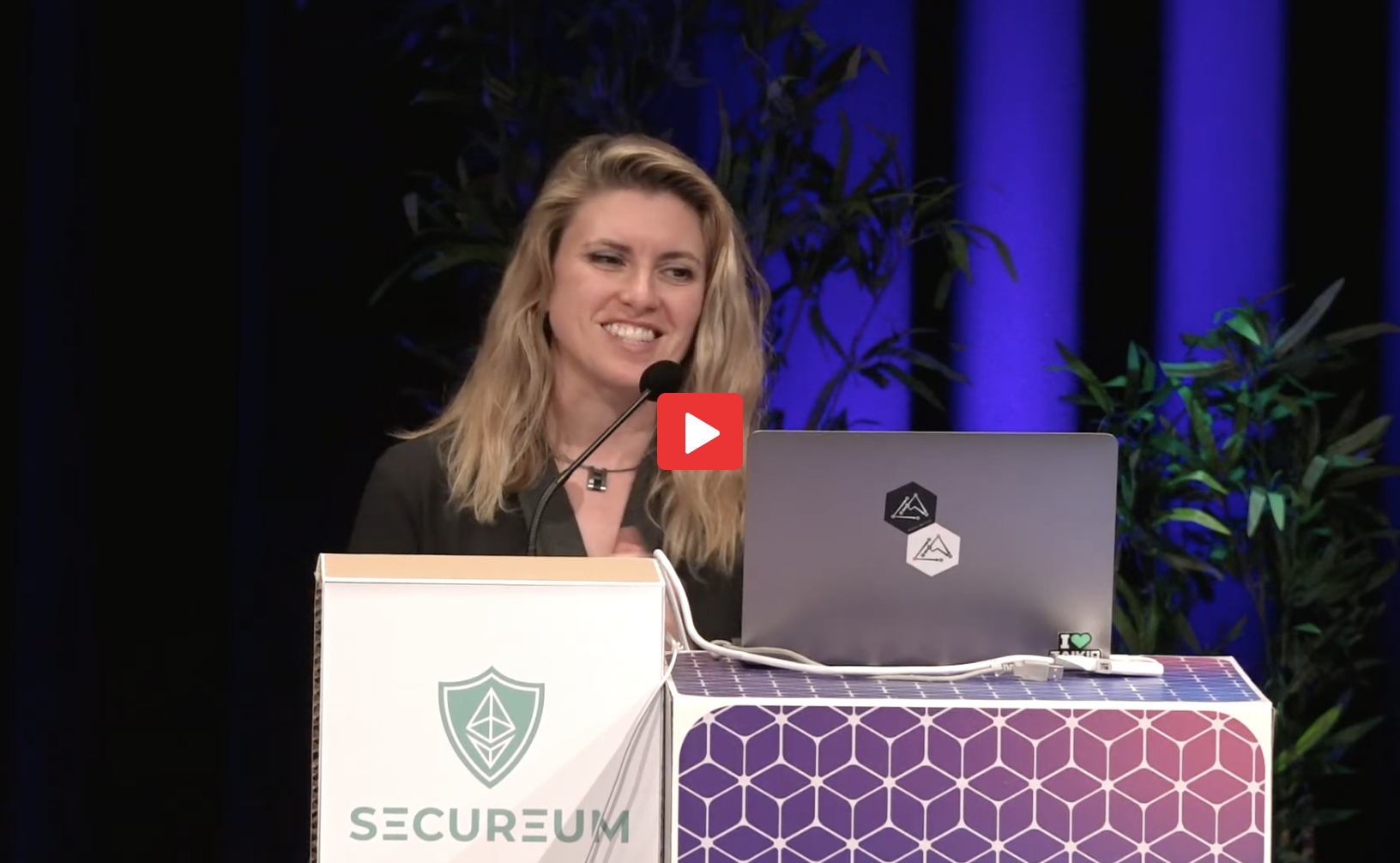 YouTube video - Liz speaking at Secureum X Conference