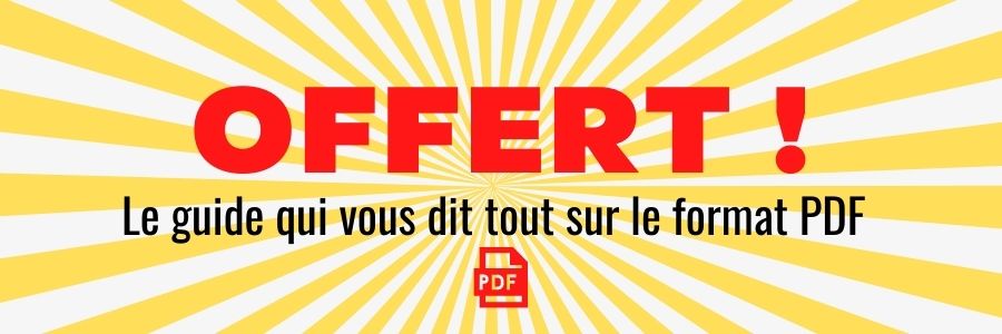 Offert ! Le Guide qui vous dit tout sur le Format PDF