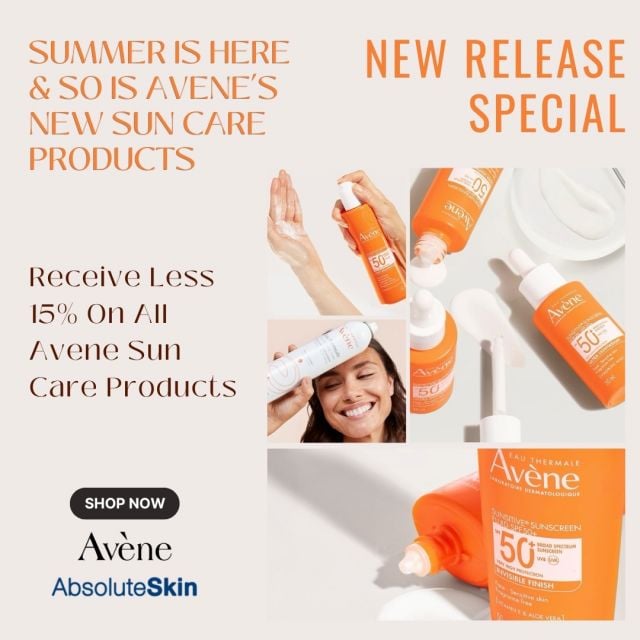 AVENE Sunscreen Specials Oct new releases